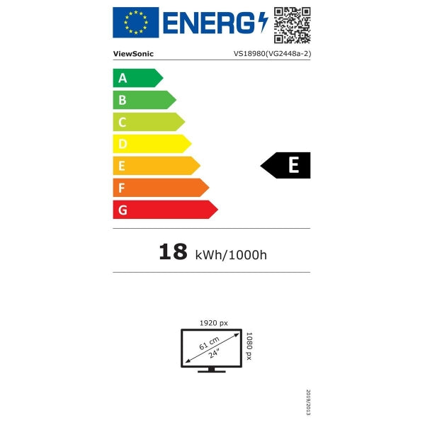 Écran ViewSonic VG2448a 24" LED IPS